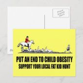 Unglaublich witzig Kind Postkarte (Vorne/Hinten)