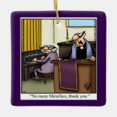 Unglaublich witzig kirchlicher Spaß Weihnachten Keramikornament (Vorderseite)