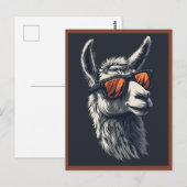 Unglaublich witzig Llama Postkarte (Vorne/Hinten)