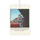 Unglaublich witzig Luftkühler für ihn Autolufterfrischer (Vorderseite)