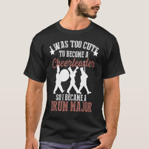 Unglaublich witzig Marching Band Drum Major Meme J T-Shirt