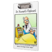 Unglaublich witzig medizinischer Spaß Zwischenabla Klemmbrett (Links)