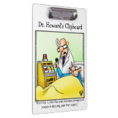 Unglaublich witzig medizinischer Spaß Zwischenabla Klemmbrett (Rechts)