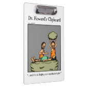 Unglaublich witzig medizinischer Spaß Zwischenabla Klemmbrett (Rechts)