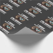 Unglaublich witzig Mouflon Sarcasm Sonnenbrille Ru Geschenkpapier (Ecke)