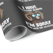 Unglaublich witzig Mouflon Sarcasm Sonnenbrille Ru Geschenkpapier (Rolleneckpunkt)