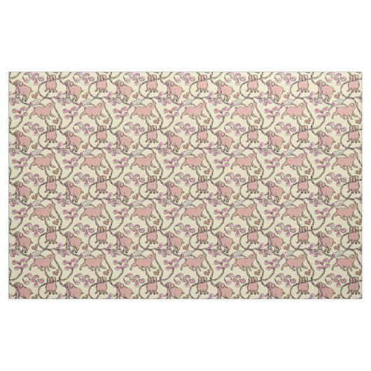Unglaublich witzig Muster 2 Chinesisches Schweinej Stoff (Fat Quarter (45,7 x 55,9 cm))