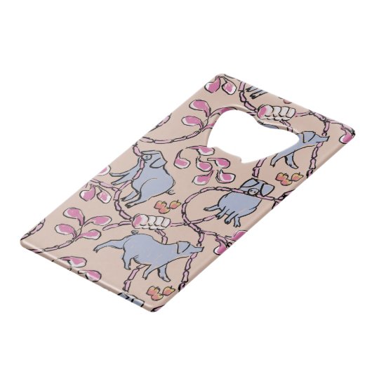 Unglaublich witzig Muster chinesisch-vietnamesisch Geldbeutel Flaschenöffner (Rückseite Schrägansicht)