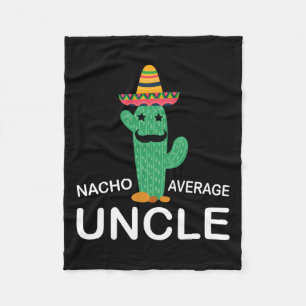 Unglaublich witzig Onkel Joke Spaß Funny Nacho Ave Fleecedecke