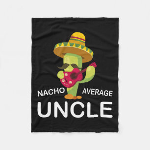 Unglaublich witzig Onkel Joke Spaß Funny Nacho Ave Fleecedecke