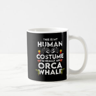 Unglaublich witzig-Orca-Halloween-Kostüm Kaffeetasse