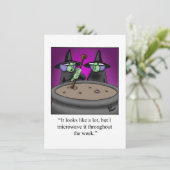 Unglaublich witzig Party Einladung Halloween Spaß (Stehend Vorderseite)