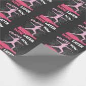 Unglaublich witzig Pilates Athlete Geschenk Wein T Geschenkpapier (Ecke)