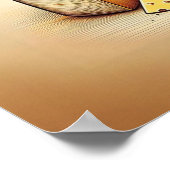 Unglaublich witzig politische Käsesorte Poster (Ecke)