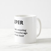 Unglaublich witzig Rechnungsführer Tasse (VorderseiteRechts)