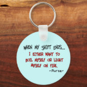 Unglaublich witzig Redewendungen Schlüsselanhänger (Vorderseite)