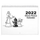 Unglaublich witzig Schachfriedenskalender 2022 Kalender (Titelbild)