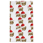 Unglaublich witzig Spaß-Affe Emoji - Monkey Kleine Geschenktüte (Rückseite)