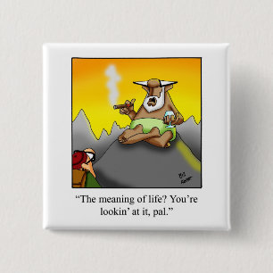 Unglaublich witzig Spaß-Button Button