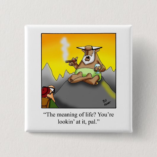 Unglaublich witzig Spaß-Button Button (Vorderseite)