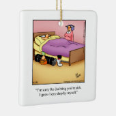 Unglaublich witzig Spaß Keramikornament (Rechts)