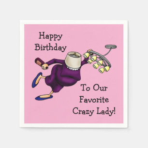 Unglaublich witzig Spaß Napkins zum Geburtstag für Serviette