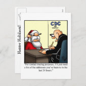 Unglaublich witzig Spaß Weihnachten Postkarte (Vorne/Hinten)