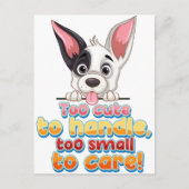 Unglaublich witzig Tierpostkarte - Funny Pet Spaß  Postkarte (Vorderseite)