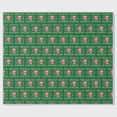 Unglaublich witzig Trump Maga La La La Ugly Geschenkpapier (Flach)