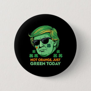 Unglaublich witzig Trump St. Paddy's Button