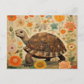 Unglaublich witzig Turtle Postkarte (Vorderseite)