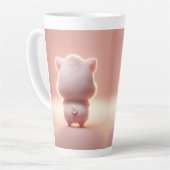 Unglaublich witzig Valentinspiel 3D-Aussehen vorne Milchtasse (Linke Ecke)