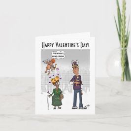 Unglaublich witzig Valentinstag geklappte Grußkart Dankeskarte