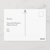 Unglaublich witzig Valentinstag Postkarte (Rückseite)