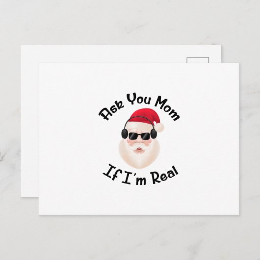 Unglaublich witzig Weihnachten Funny Funny Postkarte (Vorne/Hinten)