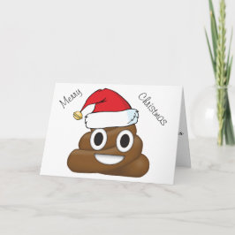 Unglaublich witzig Weihnachten Kackte Emoji