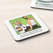 Unglaublich witzig Wine Spaß Untersetzer Geschenk (Linke Seite)