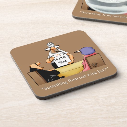 Unglaublich witzig Wine Spaß Untersetzer Geschenk (Linke Seite)