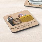 Unglaublich witzig Wine Spaß Untersetzer Geschenk (Linke Seite)