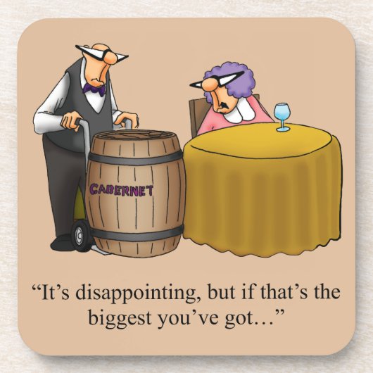 Unglaublich witzig Wine Spaß Untersetzer Geschenk (Vorderseite)