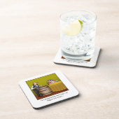 Unglaublich witzig Wine Spaß Untersetzer Set (Rechte Seite)