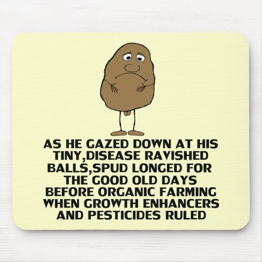 Unglaublich witzig Witz Mousepad (Vorne)