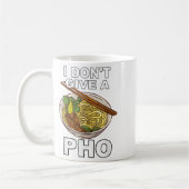 Unglaublich witzig Witzig, ich gebe keinen Pho Bow Kaffeetasse (Links)