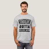 Unglaublich witzig Zitat von Outta Steelers Nation T-Shirt (Vorne ganz)