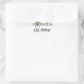 Unglaubliche Big Sister Aufkleber (Tasche)