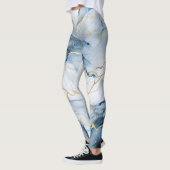 Unglaubliche Farbe Print Light Marbour Leggings (Links)