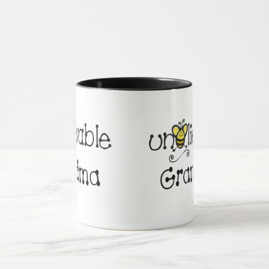 Unglaubliche Großmutter-Tasse Tasse (Zentrum)