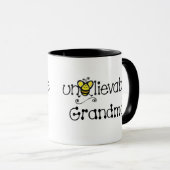 Unglaubliche Großmutter-Tasse Tasse (VorderseiteRechts)