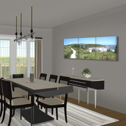 Unglaubliche Landschaft mit großem Ausblick auf Ka Leinwanddruck