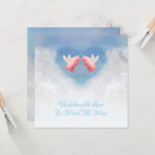 Unglaubliche Liebe Karte (Vorderseite/Rückseite Beispiel)